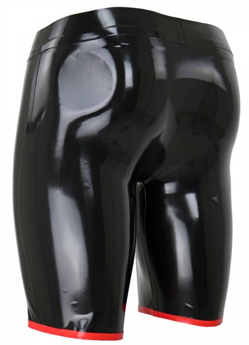 Latex Bike Shorts BASIC STRIPE 1 Laser Edition